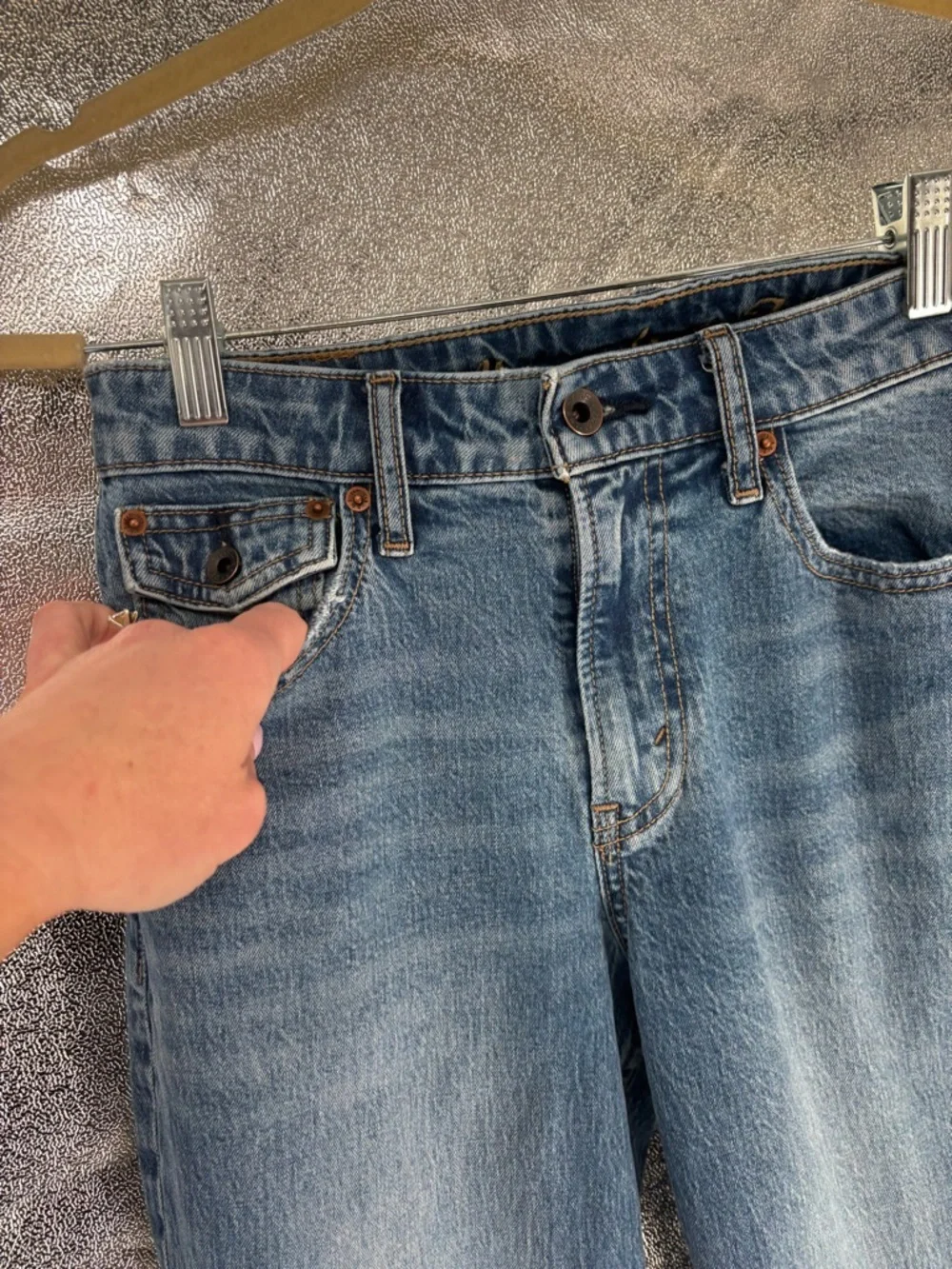Abercrombie & Fitch High Rise Boot Cut Jeans - Picture 5 of 10
